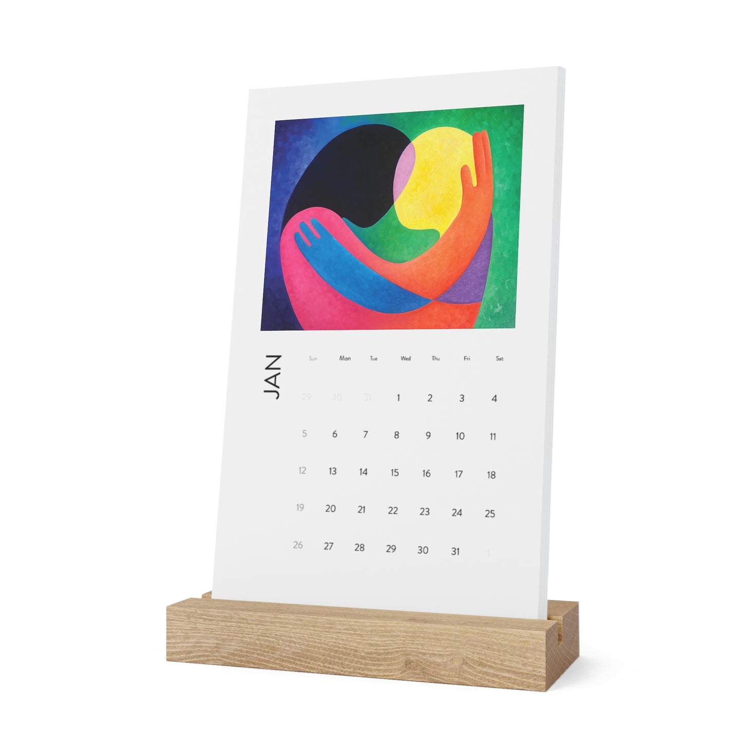 Desk Calendar - 2025
