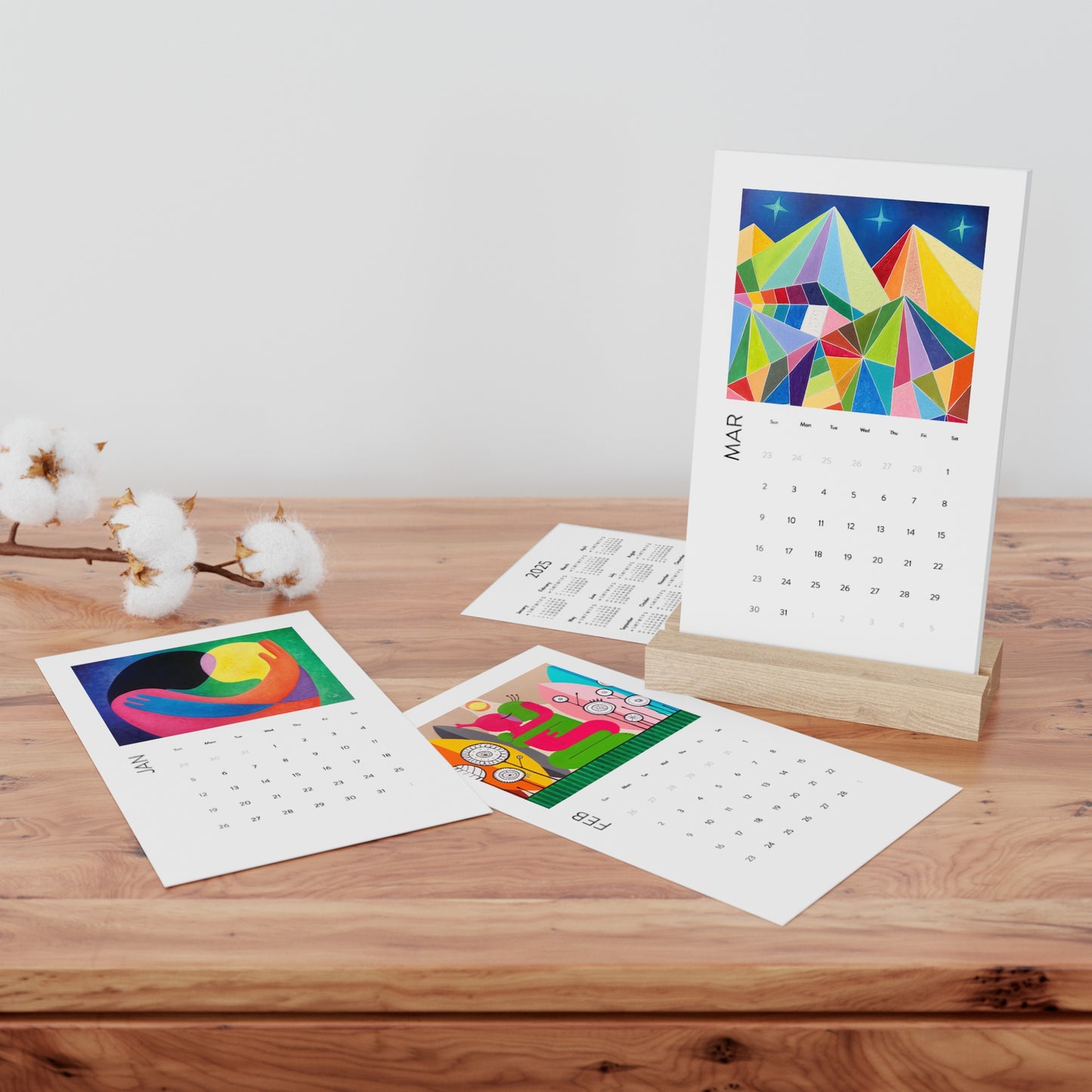Desk Calendar - 2025