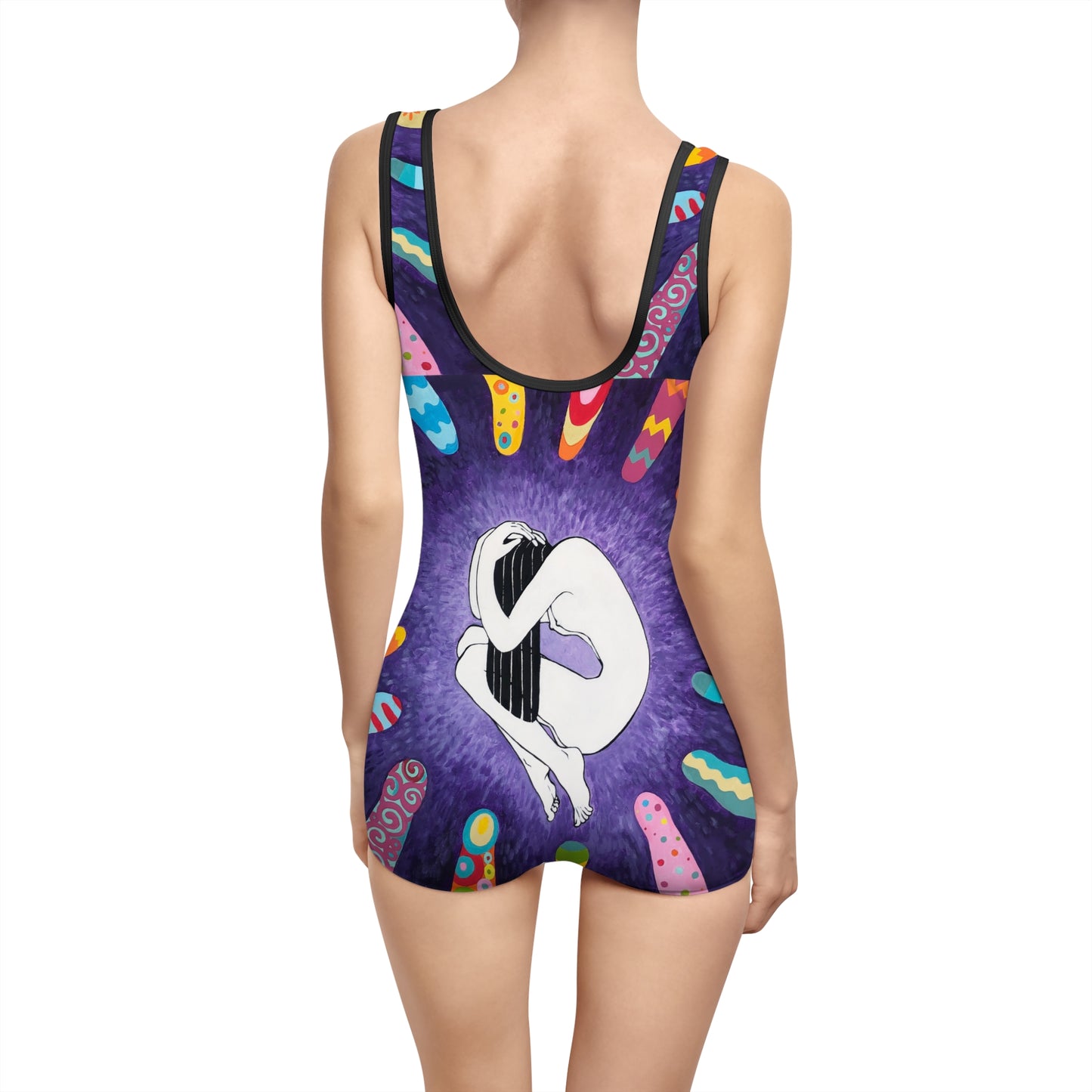Women's Vintage Swimsuit (AOP)