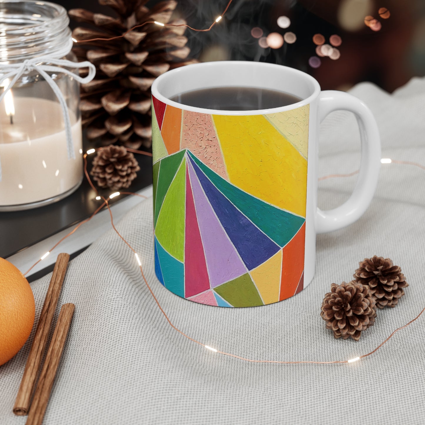 Taza de cerámica