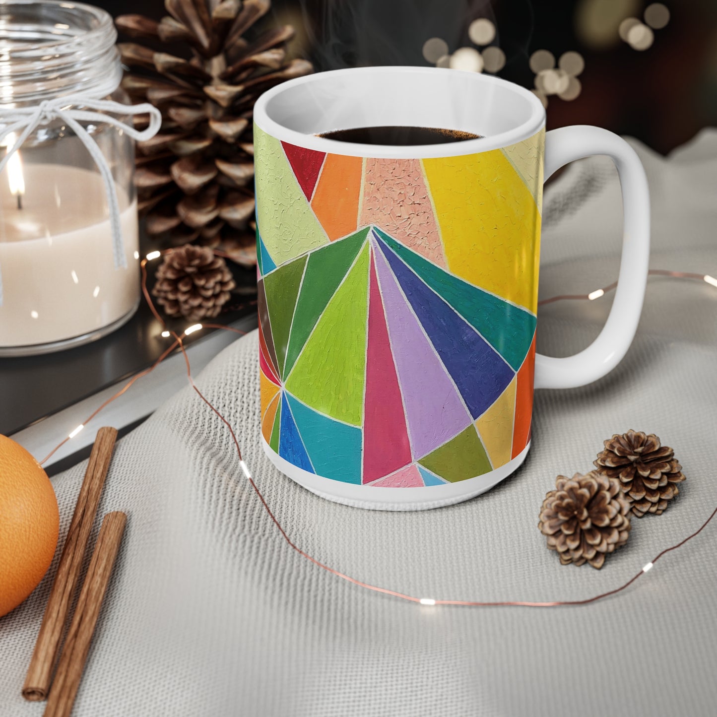 Taza de cerámica