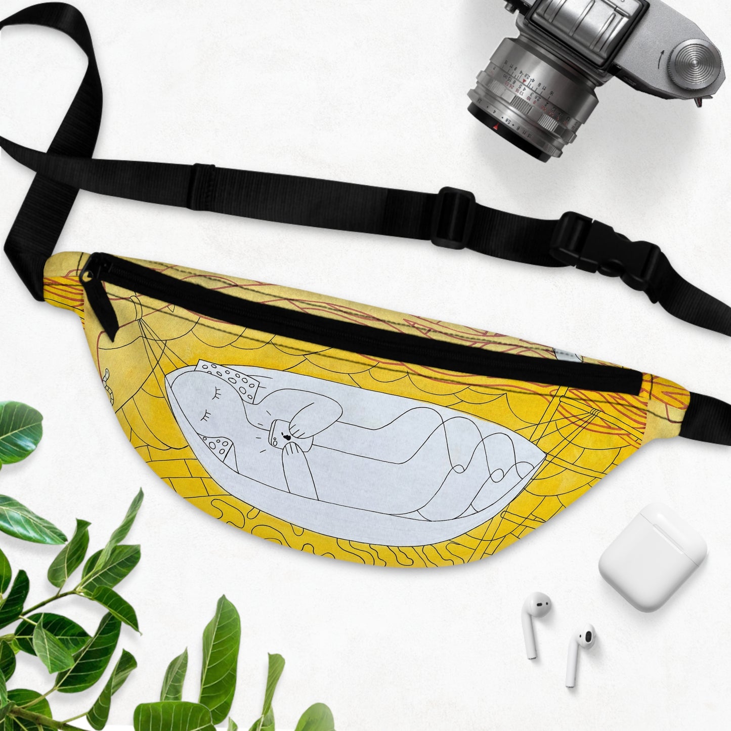 Quirky Cat Design Fanny Pack - Stylish and Functional for Pet Lovers
