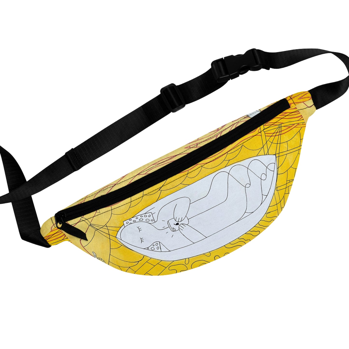 Quirky Cat Design Fanny Pack - Stylish and Functional for Pet Lovers