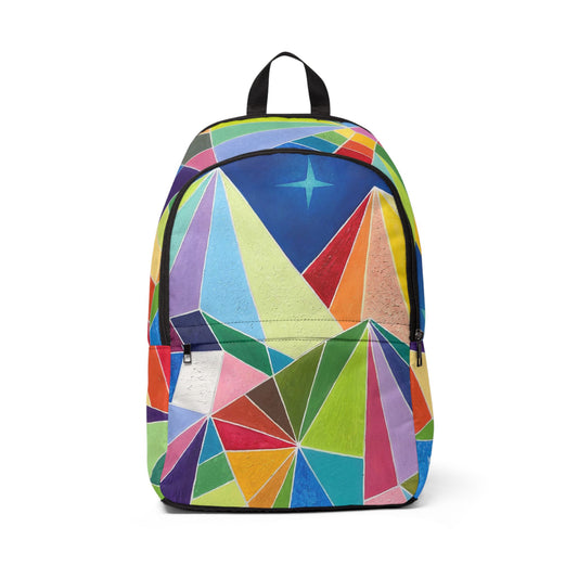 Backpack "Mountains of Love" - for School & Travel