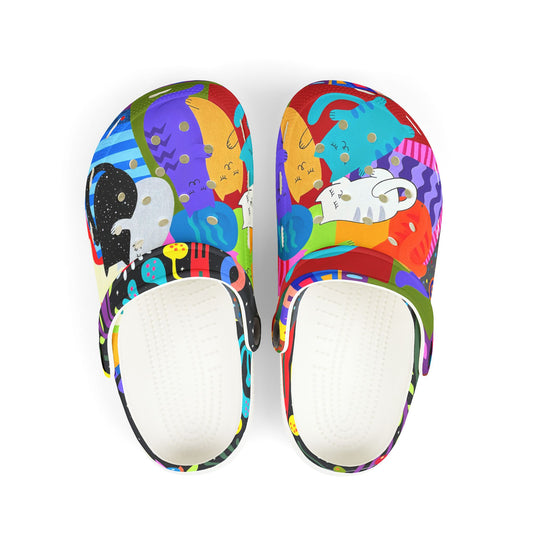 Colorful Kid's EVA Foam Clogs - Fun & Playful Footwear for Kids
