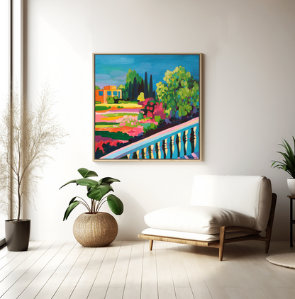 Canvas Print "Cyprus Spring"