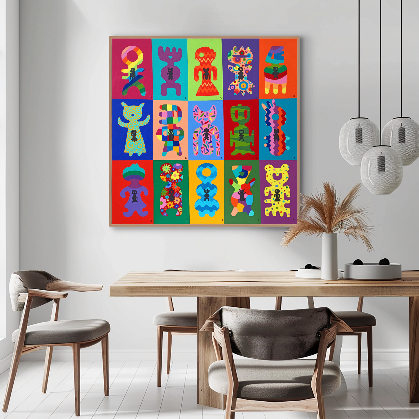 Canvas Print "Matched"