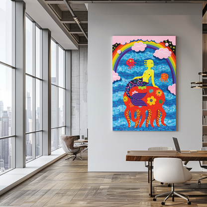 Octopus of Happiness and Joy