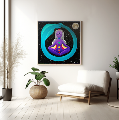 Canvas Print "Vipassana"