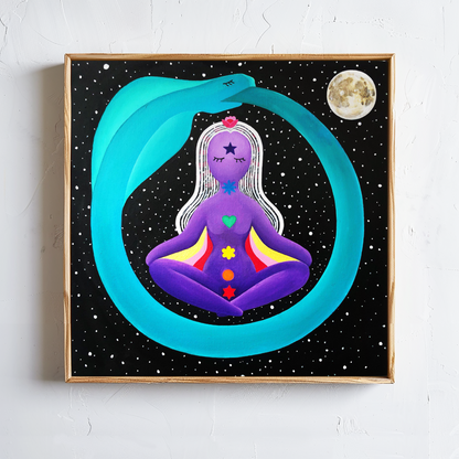 Canvas Print "Vipassana"