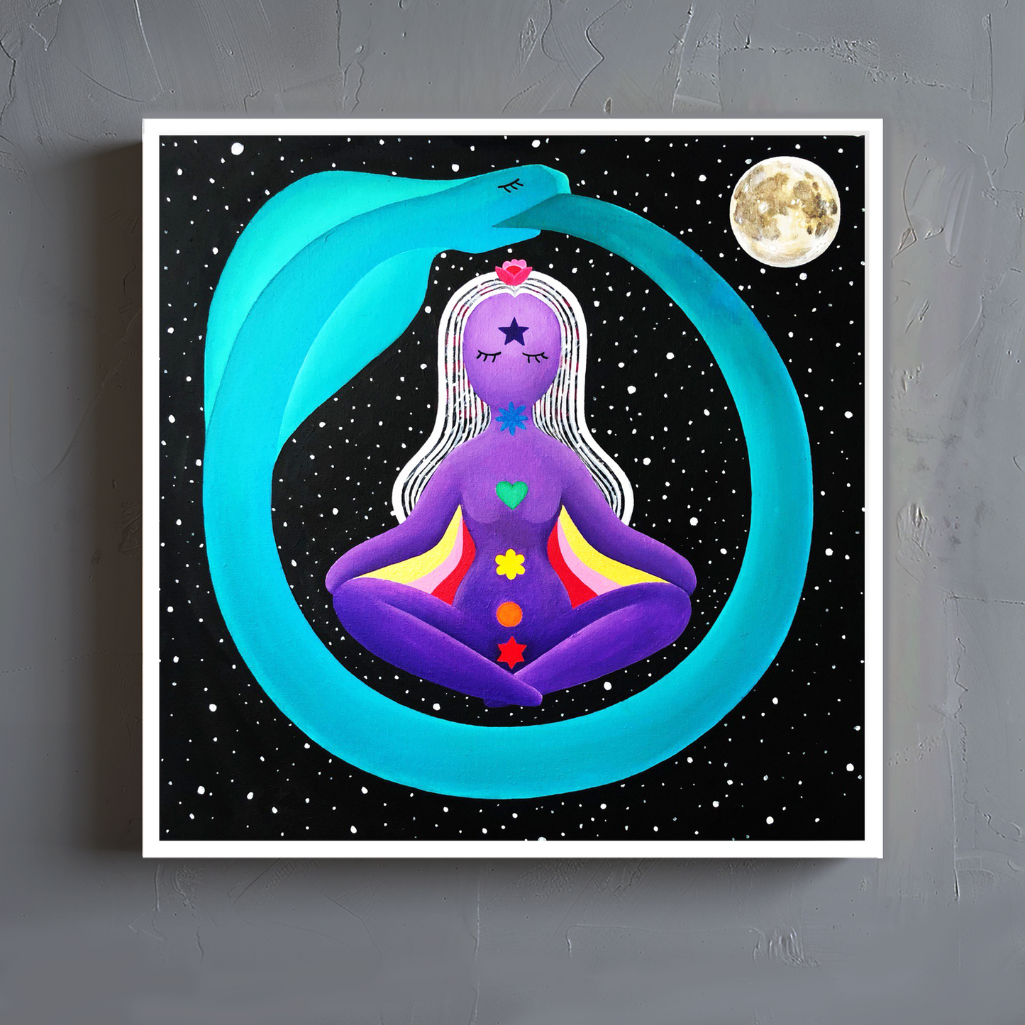 Canvas Print "Vipassana"