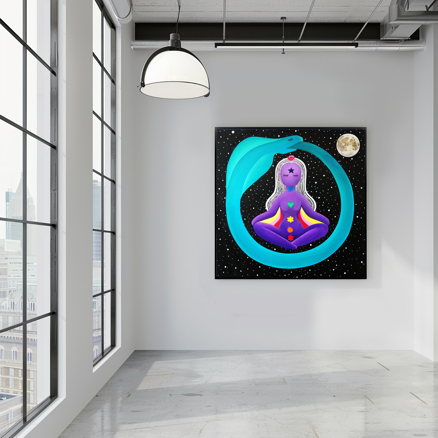 Canvas Print "Vipassana"