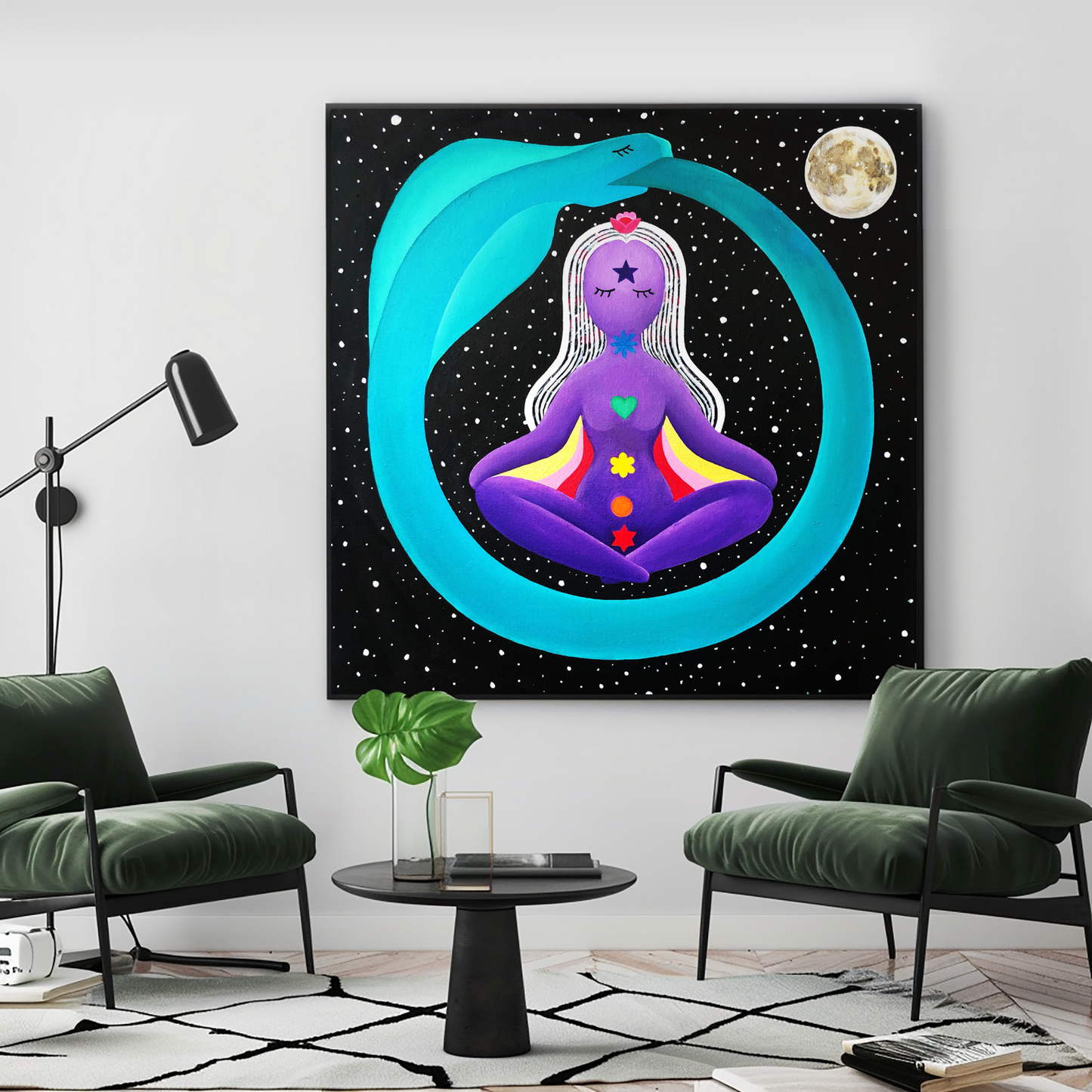 Canvas Print "Vipassana"